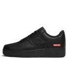 Nike Air Force 1 Low Supreme Black alacsony szárú sneaker – termékfotó, oldalnézet