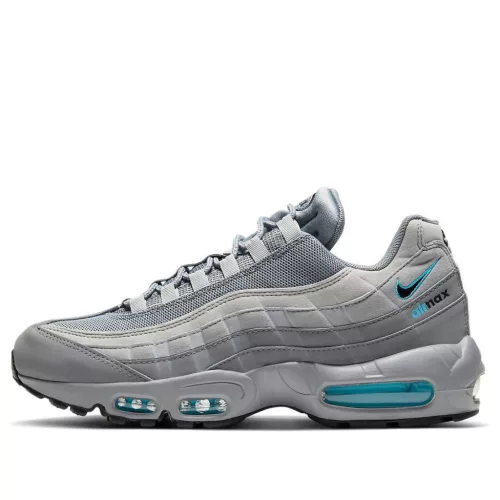 Nike Air Max 95 Retro Logo Grey Aqua alacsony szárú sneaker – termékfotó, oldalnézet