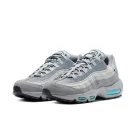 Nike Air Max 95 Retro Logo Grey Aqua alacsony szárú sneaker – termékfotó, oldalnézet