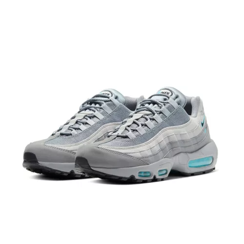 Nike Air Max 95 Retro Logo Grey Aqua alacsony szárú sneaker – termékfotó, oldalnézet