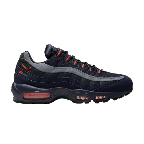 Nike Air Max 95 Logo Navy Orange alacsony szárú sneaker – termékfotó, oldalnézet