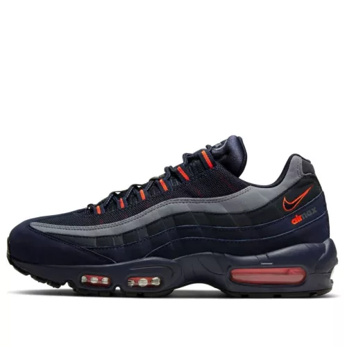 Nike Air Max 95 Logo Navy Orange alacsony szárú sneaker – termékfotó, oldalnézet
