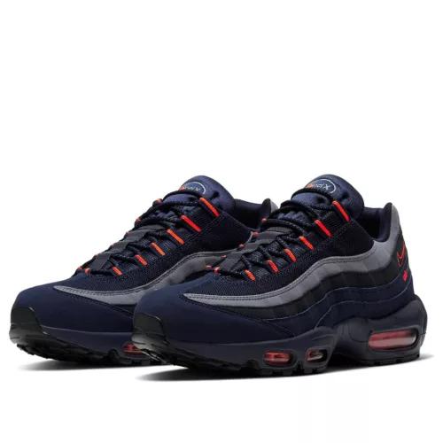 Nike Air Max 95 Logo Navy Orange alacsony szárú sneaker – termékfotó, oldalnézet