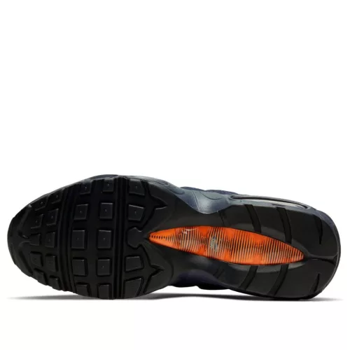 Nike Air Max 95 Logo Navy Orange alacsony szárú sneaker – termékfotó, oldalnézet
