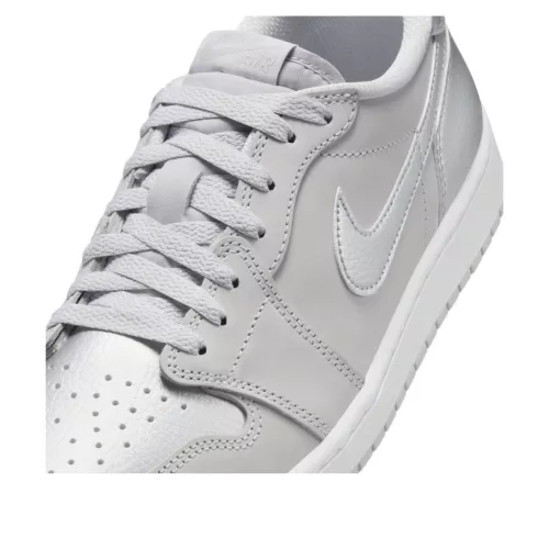 Jordan 1 Low OG Metallic Silver alacsony szárú sneaker – termékfotó, oldalnézet