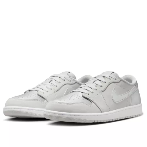 Jordan 1 Low OG Metallic Silver alacsony szárú sneaker – termékfotó, oldalnézet