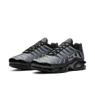 Nike Air Max Plus Black Particle Grey Vapour Green alacsony szárú sneaker – termékfotó, oldalnézet
