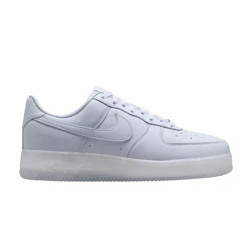 Nike Air Force 1 Low Drake NOCTA Certified Lover Boy White Cobalt Tint alacsony szárú sneaker – termékfotó, oldalnézet