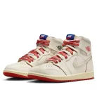 Jordan 1 Retro High Rare Air Sail Cinnabar (Women's) magas szárú sneaker – termékfotó, oldalnézet