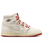 Jordan 1 Retro High Rare Air Sail Cinnabar (Women's) magas szárú sneaker – termékfotó, oldalnézet