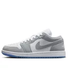 Jordan 1 Low Wolf Grey (Women's) alacsony szárú sneaker – termékfotó, oldalnézet