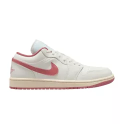Jordan 1 Low Sail Guava Ice Pink Salt (Women's) alacsony szárú sneaker – termékfotó, oldalnézet