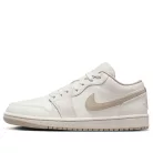Wmns Air Jordan 1 Low 'Sail Rattan' alacsony szárú sneaker – termékfotó, oldalnézet