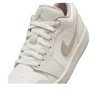 Wmns Air Jordan 1 Low 'Sail Rattan' alacsony szárú sneaker – termékfotó, oldalnézet