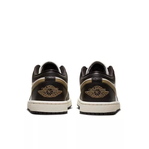 Jordan 1 Low Shadow Brown (Women's) alacsony szárú sneaker – termékfotó, oldalnézet