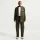 Nike x Tom Sachs Men's Hooded Jacket Olive Canvas/Black – termékfotó, oldalnézet