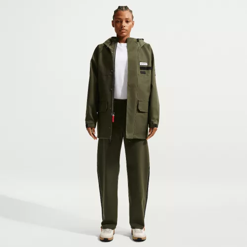 Nike x Tom Sachs Men's Hooded Jacket Olive Canvas/Black – termékfotó, oldalnézet