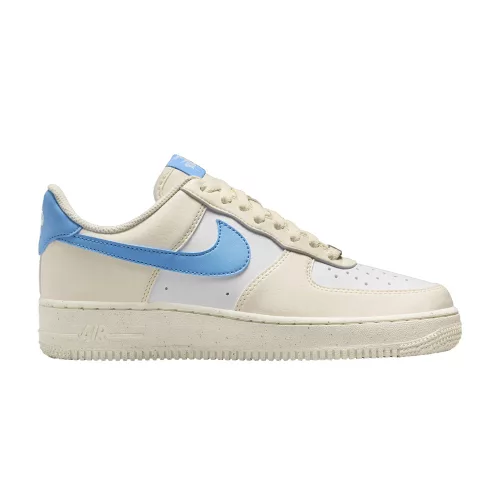 Nike Air Force 1 Low '07 Next Nature Pale Ivory University Blue (Women's) alacsony szárú sneaker – termékfotó, oldalnézet