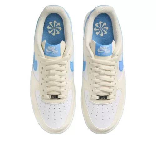 Nike Air Force 1 Low '07 Next Nature Pale Ivory University Blue (Women's) alacsony szárú sneaker – termékfotó, oldalnézet