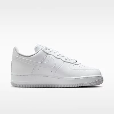 Nike Air Force 1 '07 Next Nature White Metallic Silver (Women's) alacsony szárú sneaker – termékfotó, oldalnézet