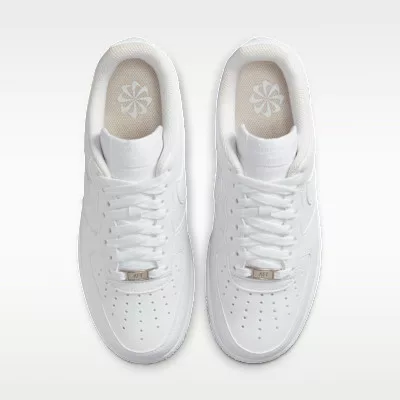 Nike Air Force 1 '07 Next Nature White Metallic Silver (Women's) alacsony szárú sneaker – termékfotó, oldalnézet