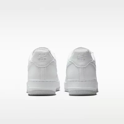 Nike Air Force 1 '07 Next Nature White Metallic Silver (Women's) alacsony szárú sneaker – termékfotó, oldalnézet