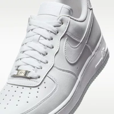 Nike Air Force 1 '07 Next Nature White Metallic Silver (Women's) alacsony szárú sneaker – termékfotó, oldalnézet
