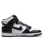 Nike Dunk High Panda Black White (2021/2024) magas szárú sneaker – termékfotó, oldalnézet