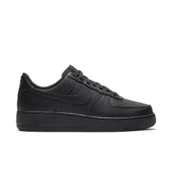 Nike Air Force 1 Low '07 Black (Women's) alacsony szárú sneaker – termékfotó, oldalnézet