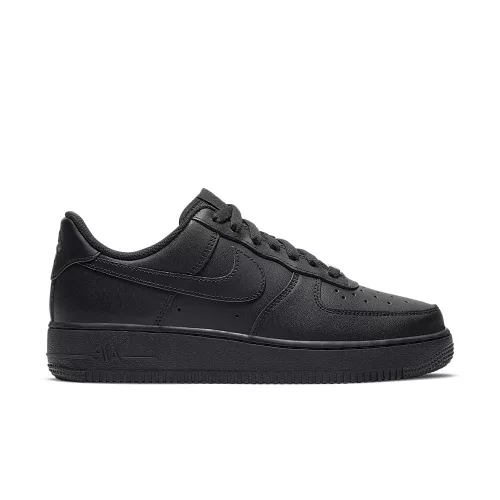 Nike Air Force 1 Low '07 Black (Women's) alacsony szárú sneaker – termékfotó, oldalnézet