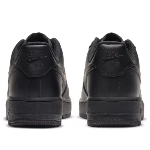 Nike Air Force 1 Low '07 Black (Women's) alacsony szárú sneaker – termékfotó, oldalnézet