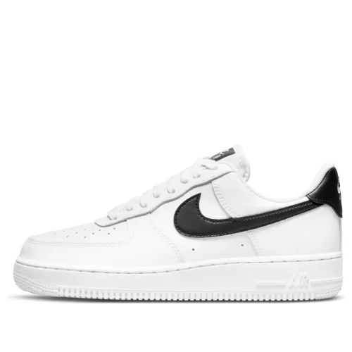 Nike Air Force 1 Low White Black (Women's) alacsony szárú sneaker – termékfotó, oldalnézet