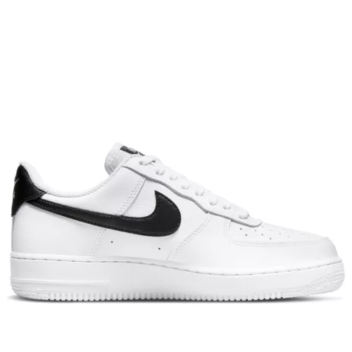 Nike Air Force 1 Low White Black (Women's) alacsony szárú sneaker – termékfotó, oldalnézet