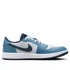 Jordan 1 Low Golf White Aegean Storm alacsony szárú sneaker – termékfotó, oldalnézet