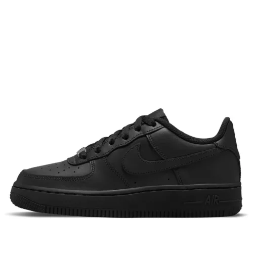 Nike Air Force 1 Low LE Black (GS) alacsony szárú sneaker – termékfotó, oldalnézet