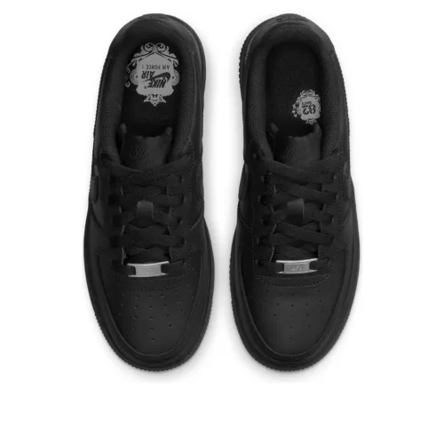 Nike Air Force 1 Low LE Black (GS) alacsony szárú sneaker – termékfotó, oldalnézet