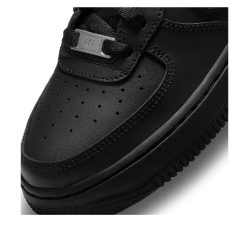 Nike Air Force 1 Low LE Black (GS) alacsony szárú sneaker – termékfotó, oldalnézet