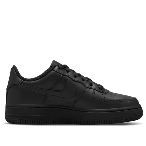 Nike Air Force 1 Low LE Black (GS) alacsony szárú sneaker – termékfotó, oldalnézet
