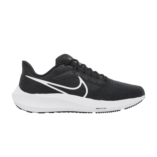 Nike Air Zoom Pegasus 39 Black White alacsony szárú sneaker – termékfotó, oldalnézet