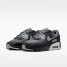 Nike Air Max 90 Smoke Grey Black Photon Dust férfi alacsony szárú utcai sneaker szürke