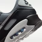 Nike Air Max 90 Smoke Grey Black Photon Dust férfi alacsony szárú utcai sneaker szürke