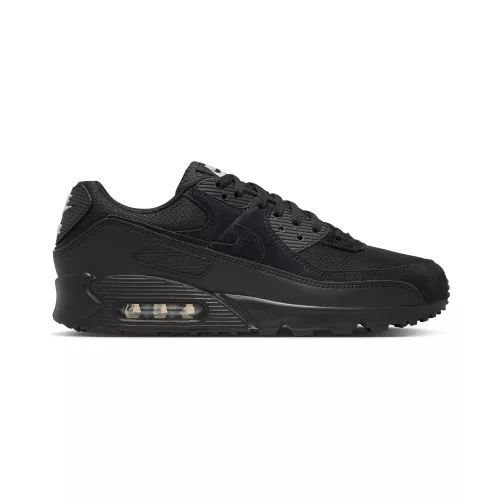 Nike Air Max 90 Black Smoke Grey alacsony szárú sneaker – termékfotó, oldalnézet