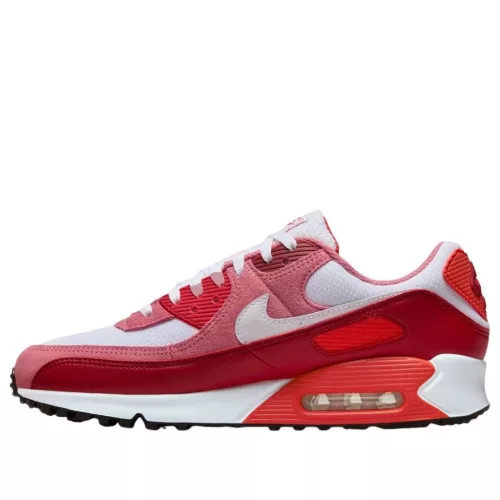 Nike Air Max 90 Peony Light Crimson alacsony szárú sneaker – termékfotó, oldalnézet