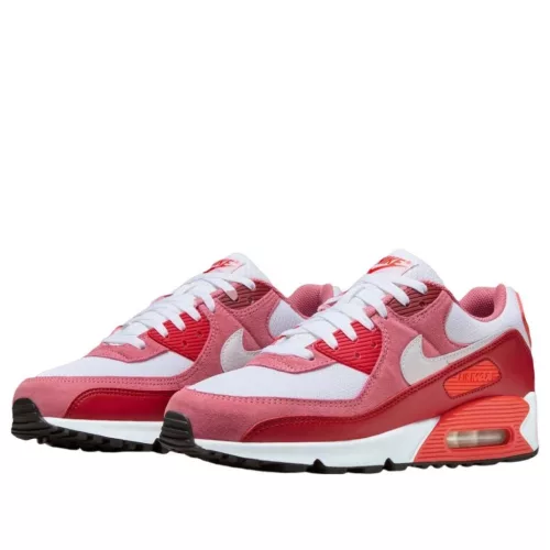 Nike Air Max 90 Peony Light Crimson alacsony szárú sneaker – termékfotó, oldalnézet