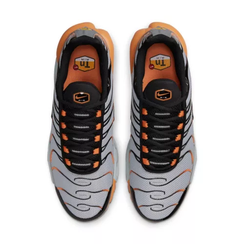 Nike Air Max Plus Grey Orange alacsony szárú sneaker – termékfotó, oldalnézet