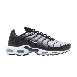   Nike Air Max Plus Black Light Smoke Grey férfi alacsony szárú utcai sneaker fekete szürke