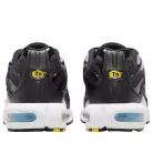Nike Air Max Plus Black Light Smoke Grey férfi alacsony szárú utcai sneaker fekete szürke