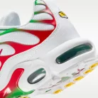 Nike Air Max Plus Italy férfi alacsony szárú utcai sneaker fehér zöld piros fekete