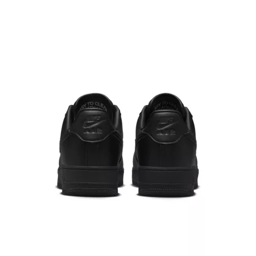 Nike Air Force 1 Low '07 Fresh Black Anthracite alacsony szárú sneaker – termékfotó, oldalnézet