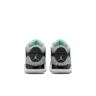 Jordan 3 Retro Green Glow (PS) alacsony szárú sneaker – termékfotó, oldalnézet